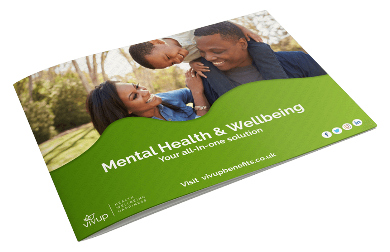 Mental health and wellbeing brochure